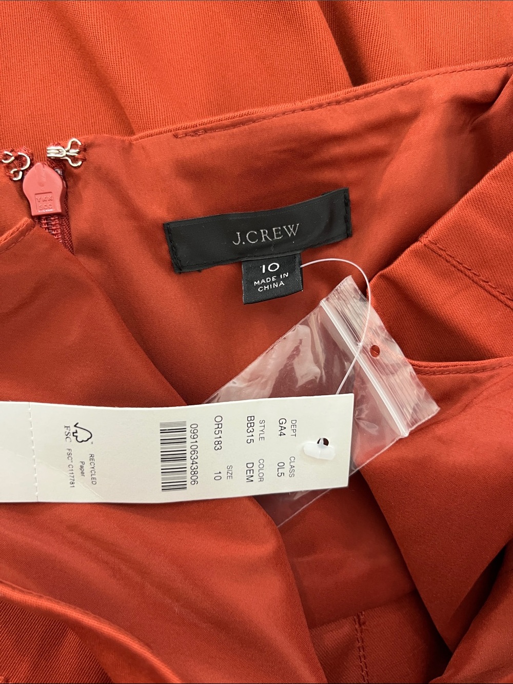 J Crew Button Front Stretch Twill Midi Dress Tailored Darted V Neck - Picture 11 of 12